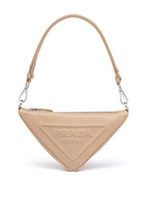 Prada Triangle leather mini